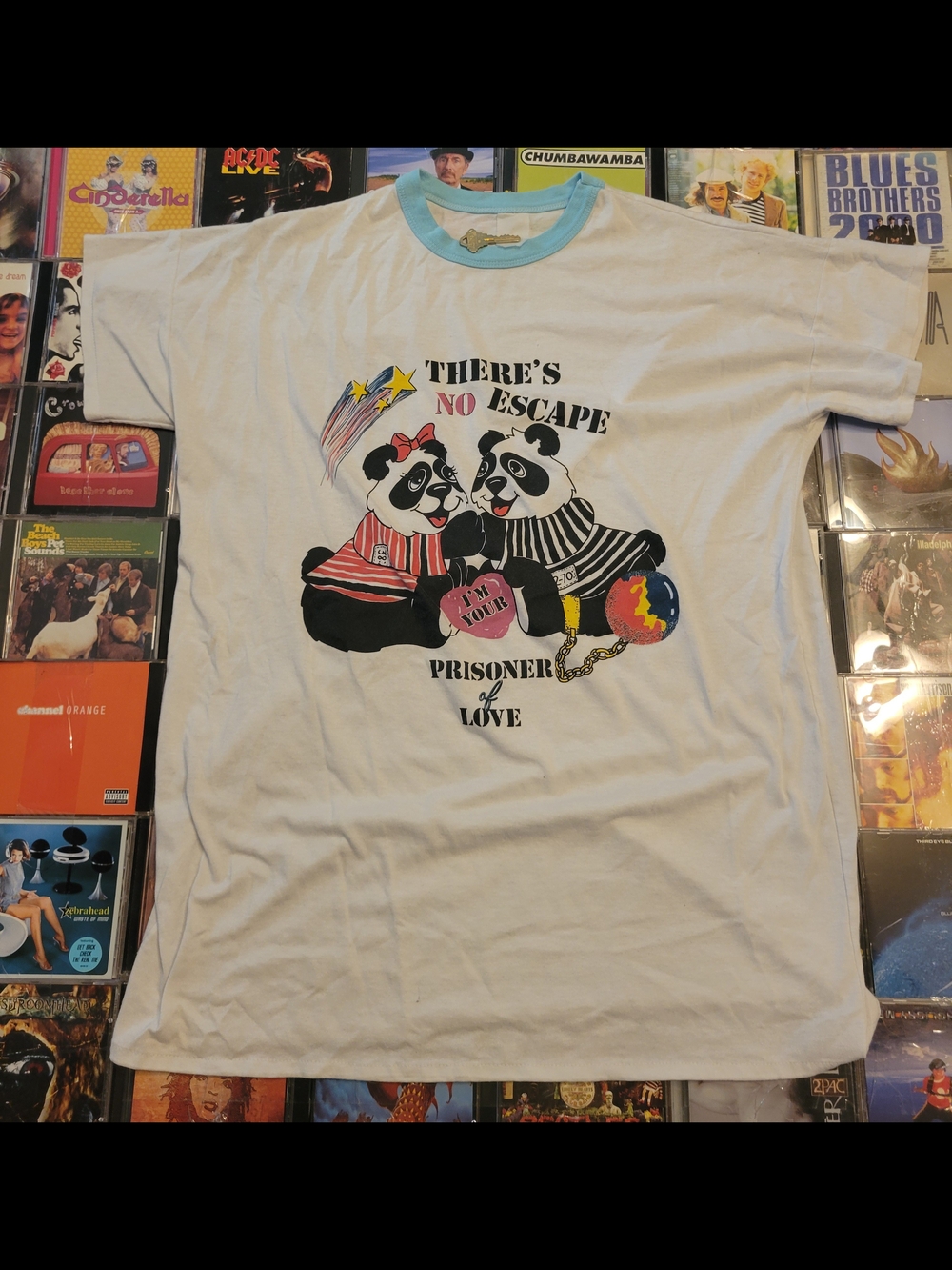 80s Prisoner Of Love Ringer T Shirt